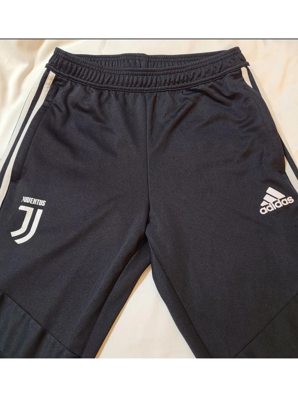 2020 Adidas x Juventus Training Track Pants Joggers Mens Size 28x38 Medium Black